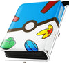 TAITAI Card Binder for Pokemon Cards Binder 4-Pocket, 400 Pockets Trading Card Games Collection Binder with Sleeves (Blue)