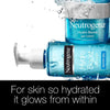 Neutrogena Cleansing Water Gel Hydro Boost Normal To Dry Skin, activates with water to remove impurities while providing the skin with a boost of hydration, 200ml