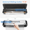INKBIRD Vacuum Sealer Machine INK-VS01, 80kPa One-Touch Automatic Sealing Machine for Food Preservation Storage, Preserving Moist/Dry Foods Packer with Built-in Cutter & BPA-Free Bags 220V