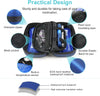 Gosemai 24h Insulin Cooler Travel Case TSA Approved Medication Diabetic Cooler For Travel With Thermometer Temperature Display Refrigerated Medicine Organizer Bag With 2 Ice Pack