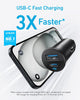 Anker USB-C Car Charger, 30W 2-Port Type-C Car Adapter,iPhone 17/16 /15/14 Series, Samsung Galaxy S23/S22/S21 Series, iPad Pro, AirPods, Huawei and More