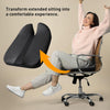 CreekT 2024 Upgraded Car Seat Cushion Pad Foam Heightening Wedge,for Tailbone Pain Lower Back Pain Relief People Driving,Truck Seat Cushion for Office Chair