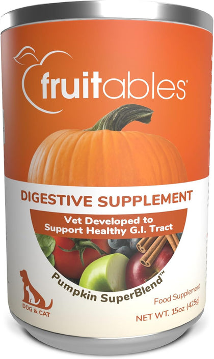 Fruitables Superblend Digestive Supplement for Dogs and Cats - 425G