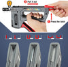 WORKPRO Heavy Duty Staple Gun 6-in-1 with 4000 pc Staples, Manual Nail Gun/Brad Nailer, Adjustable Force, Stapler for Upholstery, Repair, Decoration, Carpentry, DIY