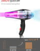 GRT PRO Professional Hair Dryer 3500W Ionic Hairdryer AC Motor Blue Light Anion with 1 Diffuser & 2 Nozzles Accessories, Overheating Protection 2 Speeds 3 Heat Settings for Women Men Home Salon