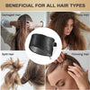 Angju Hair Steamer for Natural and Black Hair - Home Use Thermal Heat Cap for Deep Conditioning - 10-level Heat, 3 Timer Settings, Quick Heating for Oil Treatment