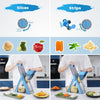 Mandoline Slicer for Kitchen, Large Vegetable Chopper, Multi Veggie Food Julienne, Dicer, French Fry, Stainless Steel Blades Thickness Adjuster Kitchen Chopping Artifact