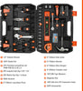 ValueMax Household Tool Set 150 Pieces Tool Set with Storage Case for Renovation and Electrical Repair