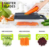Vegetable Chopper, Onion Chopper, Mandolin Slicer,Pro 10 in 1professional food Choppermultifunctional Vegetable Chopper and Slicer, Dicing Machine, AdjustableVegetable Cutter With Container