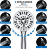 Gcirik High Pressure Shower Head with Handheld, 8 Spray Settings + 2 Power Jet Modes Shower Heads, 5.04
