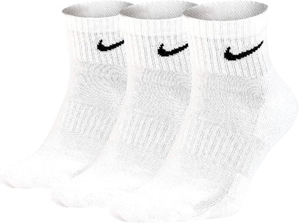 Nike unisex-adult Everyday Cushion Ankle 3 Pack Socks (pack of 1)
