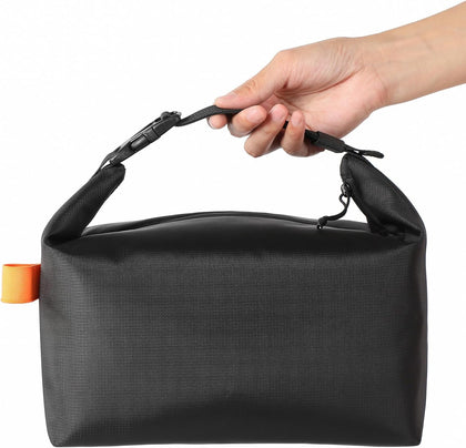 NALACAL Lunch bag for Adult Women Men, Reusable High Capacity Lunch Tote Bags, Small Leakproof Cooler Food Lunch Containers, Lunch box for Work, Travel, Outdoor, School Picnic (Black)