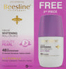 Beesline Beauty Pearl Fragrance Whitening Roll-On Deodorant 50 ml 1+1 Free