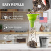 Stainless Steel Salt and Pepper Grinder - Set of 2