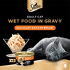 Sheba Cat Food Succulent Chicken Breast Can, from Natural Chicken Plus Essential Vitamins and Minerals, this Sheba Wet Food is Made with a Grain Free Formula Suitable for Sensitive Cats, Pack of 6x85g