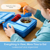 Blue Sky OmieBox Kids Bento Lunch Box, Plastic