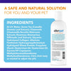 Allerpet Aloe Vera Free Cat Dander Remover - Pet Dander Allergy Relief, Natural & Safe Allergy Relief for Cats and Humans, Soothing Chamomile & Rosemary, Made in USA (12 oz)