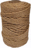 ILIKEEC 5mm Jute Twine, 328 Feet Braided Natural Jute Rope, Heavy Duty and Thick Twine Rope for DIY Artwork, Bundling, Home Decor, Macrame Projects and Gardening Applications