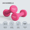 PROIRON Neoprene Dumbbells Weights Exercise & Fitness Dumbbells in 1kg 1.5kg 2kg 3kg 4kg 5kg 8kg 10kg Pair