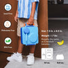 Blue Sky OmieBox Kids Bento Lunch Box, Plastic