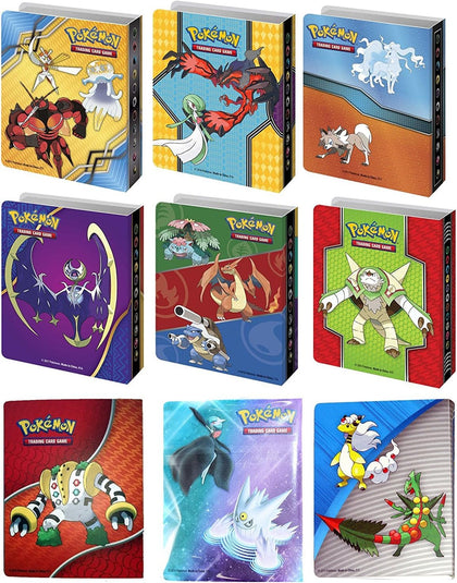 Mini Album Binders for Pokemon Cards, Bundle of 4