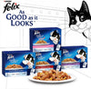 PURINA Felix as Good as it Looks Ocean Menus Wet Cat Food Pack - 12X85G