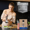 Stainless Steel Salt and Pepper Grinder - Set of 2