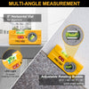 PREXISO 2-in-1 Laser Spirit Level, Mini Torpedo Level with LED Light, Rotatable Magnetic Pocket Leveler & 10 m Laser Leveler Tool for Hanging Picture, Wall Marking Painting, House Decoration