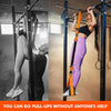 Pull Up Assistance Bands, Heavy Duty Resistance Band for Pull Up Bar, Adjustable Weight/Size with Fabric Feet/Knee Rest, Bands for Pull Up Assist for Strength Training, Patented Pull Up Assist Band