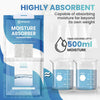SPAULD Moisture Absorber Bags, Large 230g Each (Pack of 6) Super Absorbing Unscented Hanging Closet Dehumidifier Bags, Eliminates Odors, Humidity Absorber for Closet, Bedrooms, Bathrooms