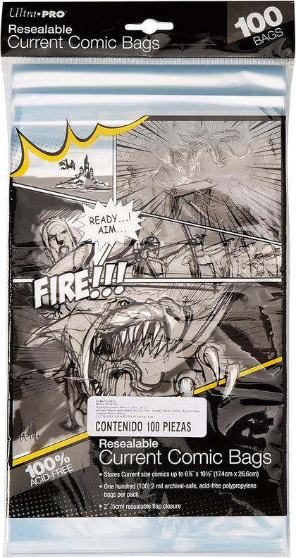 Ultra Pro Comic Bags (100-Piece)