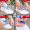 Lock Laces - Elastic No Tie Shoelaces, One Size Fits All, for Kids and Adults, Elastic No Tie Shoe Laces