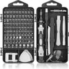 Hautton Mini Precision Screwdriver Set, 118 in 1 Magnetic Gadgets for Men, Multi-Function Stainless Steel Repair Tool Kit for Phone, Laptop, PC, Glasses, Electronics -Black