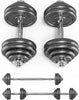 PROIRON Cast Iron Weight Plates Set 1.25kg,2.5kg,5kg,10kg (Choice of Sizes) for 1