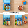 Blue Sky OmieBox Kids Bento Lunch Box, Plastic
