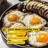 L9Og3 Griddle Pre-Seasoned Round Pan Perfect For Pancakes, Pizzas, And Quesadillas, Black, W 27.0 X H 3.8 X L 40.3 cm, Cast Iron, 10.5 Inch (Pack Of 1)