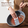 Nonstick Frying Pan Skillet, Swiss Granite Coating Omelette Pan, Healthy Stone Cookware Chef's Pan, PFOA Free 24 Cm