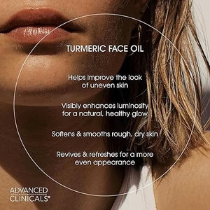 Advanced Clinicals - Turmeric Oil Clearing & Brightening Renewal Oil