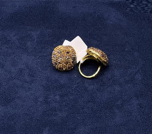 Crystal Dome Statement Ring