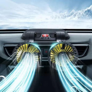 Double Headed Vehicle Fan (CIC922)