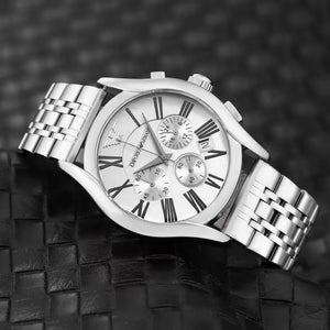 Men’s Chronograph Stainless Steel Watch