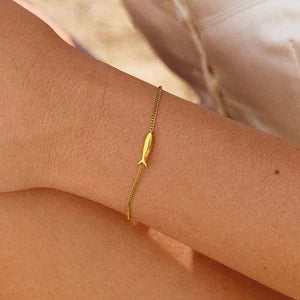 Stainless Steel Fashion Koi Bracelet Light Luxury Titanium Steel